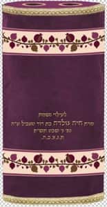 מעיל פסי רימונים T164